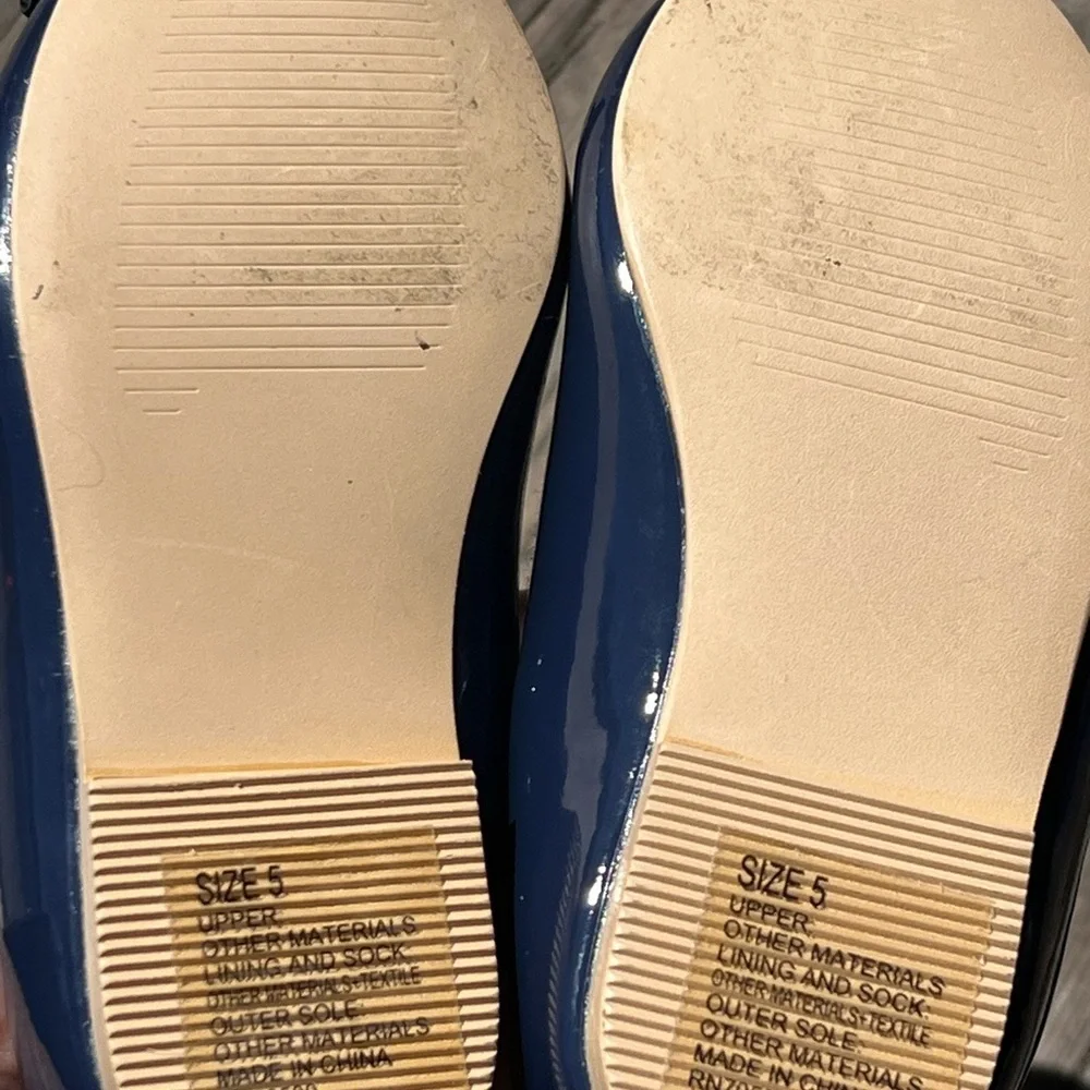 Janie And Jack Patent Bow Ballet Flat 🥿